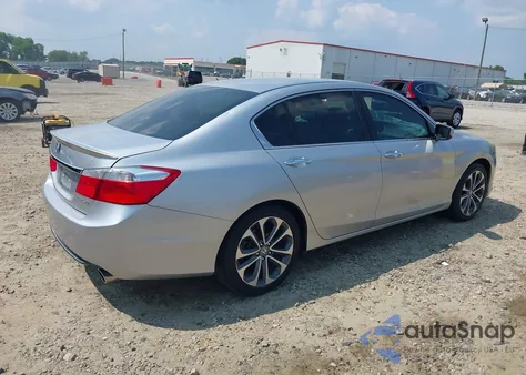 2015 Honda Accord Sport from USA, damaged, VIN 1HGCR2F55FA087111
